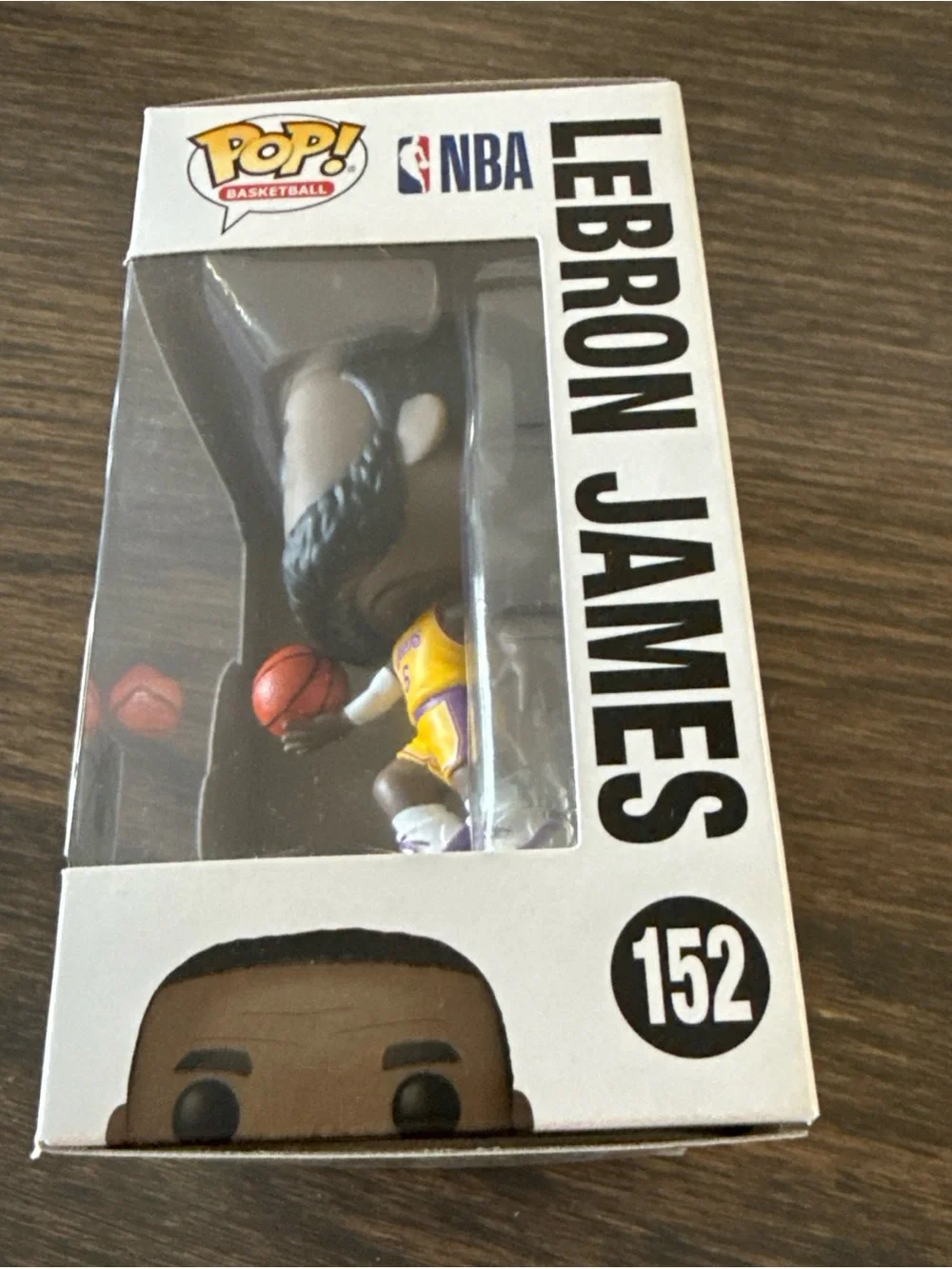 FUNKO POP! NBA LOS ANGELES LAKERS LEBRON JAMES #6 JERSEY POP #152 NIB New Vinyl